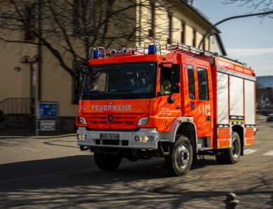 B1 – PKW brennt
