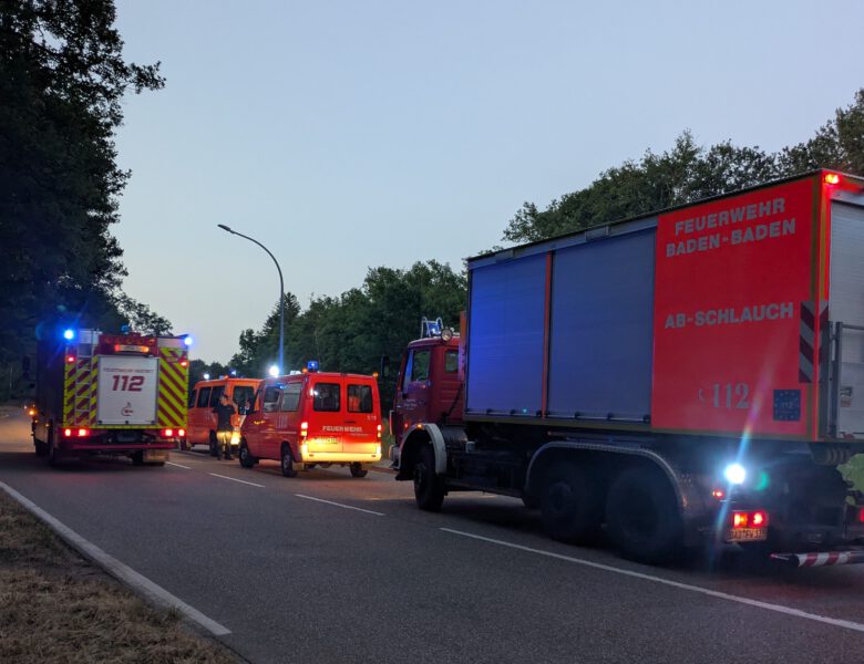 B6 – Gebäudebrand – WLF-Einheit