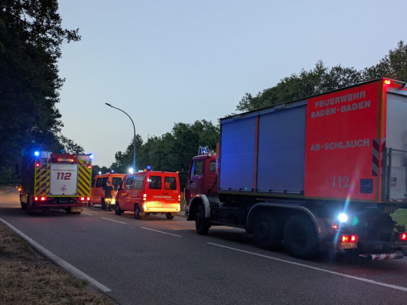 B6 – Gebäudebrand – WLF-Einheit